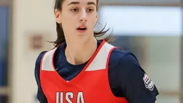 Caitlin Clark US Women’s Basketball Team Red Jersey in Caitlin Clark's Stunning MVP Performance at FIBA U19 Women's World Cup | Full Highlights