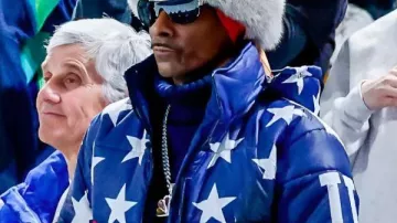 Snoop Dogg Speed Skating Milano Cortina 2026 Olympics Jacket
