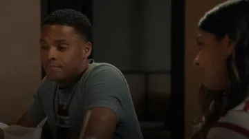 Flint and Tinder Vintage Soft Wash T-Shirt worn by Miles Penn (Deric Augustine) as seen in The Rookie (S08E04)