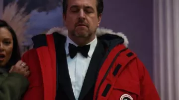 Fabian And The Murderous Wedding Fabian Kurtz Red Coat worn by Fabian Kurtz (Bastian Pastewka) as seen in Fabian and the Deadly Wedding