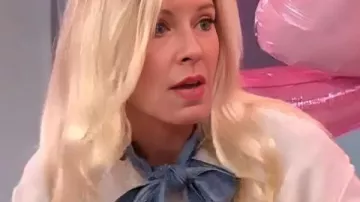 Pull brodé ivoire de Meredith Sinclair, vu dans l'émission Today Show en 2026.