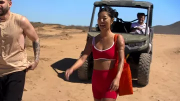 White Fox Boutique I'll Prove It Sports Crop worn by Emma Betsinger as seen in Love Is Blind (S10E06)