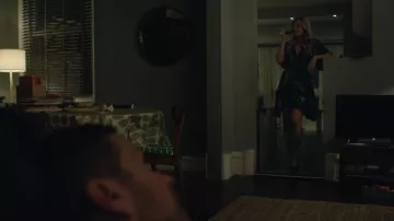 All Saints Meagan Batu Dress worn by Claire Wardly (Romola Garai) as seen in Betrayal (S01E02)