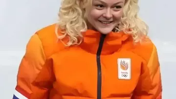 Veste de l'équipe des Pays-Bas pour les Jeux olympiques d'hiver de 2026 de Xandra Velzeboer
