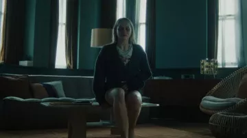 All Saints Edgar Cardigan worn by Sweetpea Golightly (Miriam Petche) as seen in Industry (S04E05)