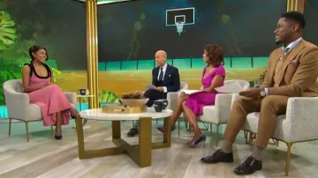 Vestido de Diotima Basseterre usado por Gabrielle Union como se vio en CBS Mornings el 3 de febrero de 2026