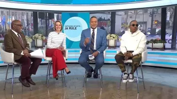 Baskets Kith pour Converse Chuck Taylor All Star portées par Ja Rule, comme on peut le voir dans l'émission Today le 17 février 2026.