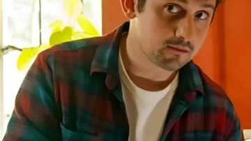 His and Hers 2026 Jon Bernthal Blue Jacket