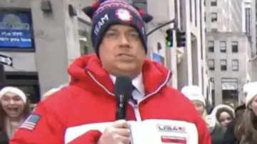 Chaqueta acolchada del equipo estadounidense Carson Daly de The Today Show 2026 (Carson Daly) en Today