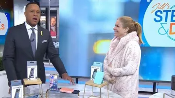 Jill Martin The Luxe Unisex Lounger Lite Jacket worn by Jill Martin as seen in Today on  February 18, 2026