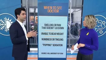 Talbots Ribbed Turtleneck Sweater worn by Dylan Dreyer as seen in Today on February 18, 2026