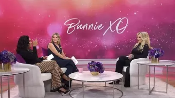 Ann Taylor The Easy Wide-Leg Pant worn by Sheinelle Jones as seen in Today with Jenna & Sheinelle  on February 18, 2026