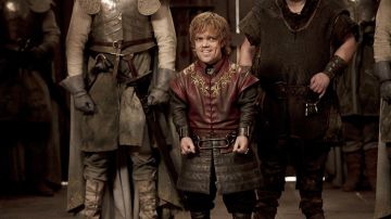 The leather costume of Tyrion Lannister (Peter Dinklage) in Game of Thrones S01E06