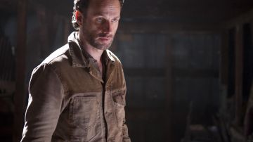 La veste Levi's de Rick Grimes (Andrew Lincoln) dans The Walking Dead S03