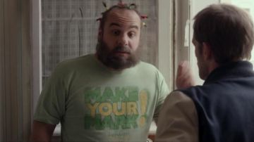 le t-shirt make your mark de Ben (Fran­çois-Xa­vier De­mai­son) dans Jour J