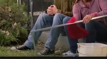 The sneakers Converse All Star Chuck Taylor Black in The Middle