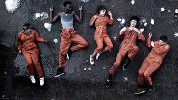 Zapatillas de bajo gris en Misfits