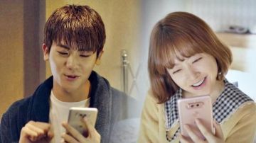 Le téléphone portable LG rose dans Strong Woman Do Bong-soon