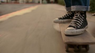 Les chaussures Converse de Marty McFly (Michael J. Fox) dans Retour vers le futur