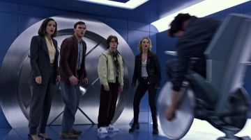 Zapatos Adidas Superstar de Alex Summers / Havok (Lucas Till) en X-Men: Apocalipsis