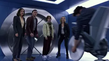 Shoes Adidas Superstar Alex Summers / Havok (Lucas Till) in X-Men : Apocalypse