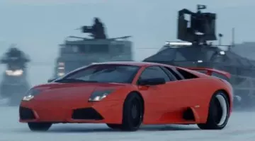 La Lamborghini Murcielago de Romain Pierce (Tyrese Gibson) dans Fast & Furious 8