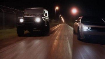Land Rover de Hobbs (Dwayne Johnson) en Fast & Furious 8