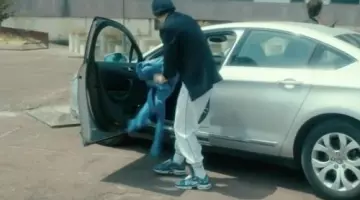 The pair of Nike Air Max Plus "TN Air" sneakers worn by Timothée (François Civil) in the movie Five