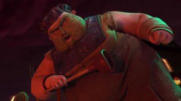 The true face of Mrs Henscher (Alex Borstein) in The Strange power of Norman