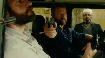 The authentic gun of Tyrone 'Rone' Woods' (James Badge Dale) in 13 Hours