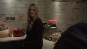 & Other Stories Wool Cardigan worn by Claire Wardly (Romola Garai) as seen in Betrayal (S01E03)