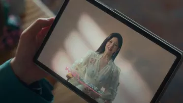 Zimmermann Lace Floral Linen And Silk-Blend Mini Dress worn by Cha Mu-hee (Go Youn-jung) as seen in Can This Love Be Translated? (S01E04)