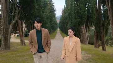 Yoox Forte_Forte CoatsForte_Forte Coats worn by Cha Mu-hee (Go Youn-jung) as seen in Can This Love Be Translated? (S01E10)