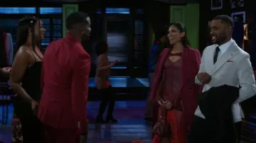 Ted Baker Rose Coat worn by Dani Dupree (Karla Cheatham Mosley) as seen in Beyond the Gates(S02E31)