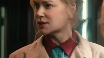 Scarpetta 2026 Nicole Kidman Beige Coat worn by Kay Scarpetta (Nicole Kidman) as seen in Scarpetta