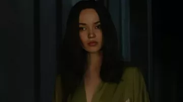 Ciara Wyse 56 Days S01 Silk Robe worn by Ciara Wyse (Dove Cameron) in 56 Days (S01)