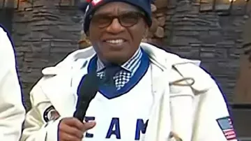 Today Show 2026 : Manteau à bascule de l'équipe américaine porté par Al Roker, comme on le voit dans l'émission Today.