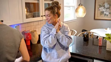 Alix Earle Hot Mess Sweatshirt Hoodie worn by Salley Carson as seen in Southern Charm (S11E12)