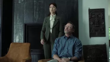 Victoria Beckham Patch Pocket Jacket worn by Tania Hightower (Siobhan Murphy) as seen in Cross (S02E04)