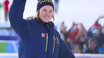Manteau des Jeux olympiques d'hiver d'Anna Swenn Larsson 2026