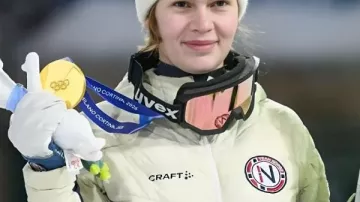 Chaqueta olímpica noruega de Anna Odine Stroem para Milán Cortina