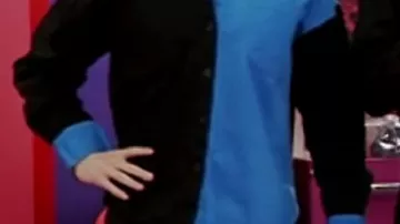 Camisa de dos tonos usada por (RuPaul) en RuPaul's Drag Race