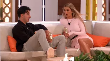 Wanderdoll Nara Sculpting Second Skin Slash Neck Long Sleeve Body Co Ord worn by Jessy Potts as seen in Love Island: All Stars (S03E29)