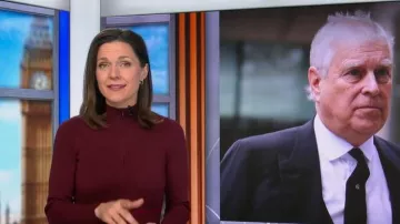 Me + Em Half Zip Maxi Dress worn by Maggie Rulli as seen in Good Morning America on February 20, 2026