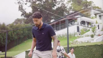 C.P. Company Embroidered Logo Polo Shirt worn by Scott van-der-Sluis as seen in Love Island: All Stars (S03E32)