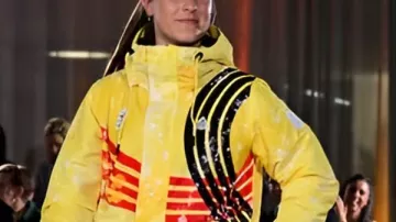 Veste de la cérémonie de clôture de l'équipe belge des Jeux olympiques de 2026