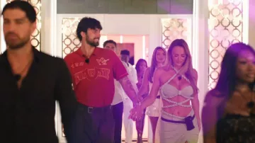 BBXBrand Santos Skirt Set worn by Millie Court as seen in Love Island: All Stars (S03E35)