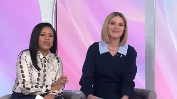 Rebecca Taylor Rhea Sweater Dress worn by Jenna Bush Hager as seen in Today with Jenna & Sheinelle on February 23, 2026