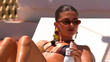 Pendientes colgantes de Asos Design que lució Samie Elishi en Love Island: All Stars (temporada 3, episodio 37)