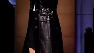 Leather Coat worn by Taylor Tomlinson in Taylor Tomlinson: Prodigal Daughter | Official Trailer | Netflix